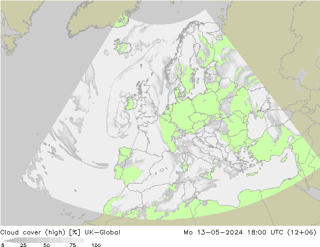 Nubes altas UK-Global lun 13.05.2024 18 UTC