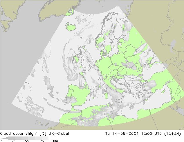 Nubes altas UK-Global mar 14.05.2024 12 UTC