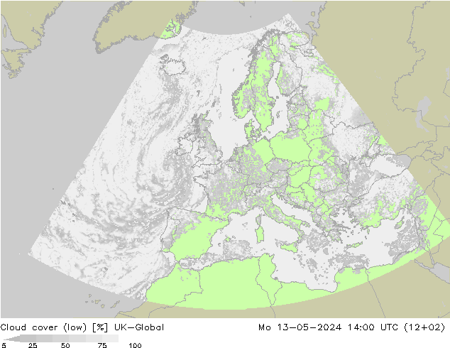 Nubi basse UK-Global lun 13.05.2024 14 UTC