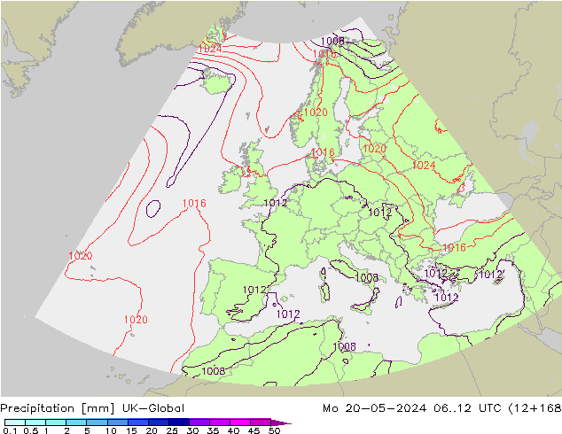 precipitação UK-Global Seg 20.05.2024 12 UTC