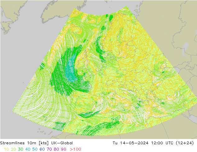 Línea de corriente 10m UK-Global mar 14.05.2024 12 UTC