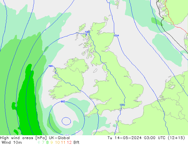 High wind areas UK-Global  14.05.2024 03 UTC