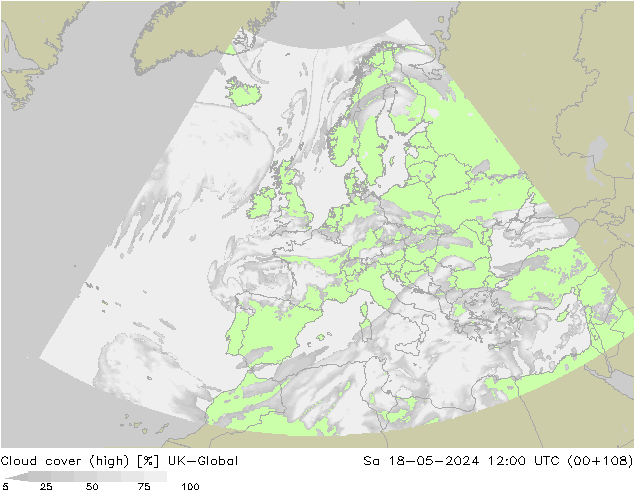 Wolken (hohe) UK-Global Sa 18.05.2024 12 UTC