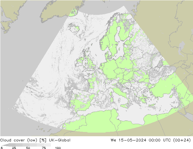 Wolken (tief) UK-Global Mi 15.05.2024 00 UTC