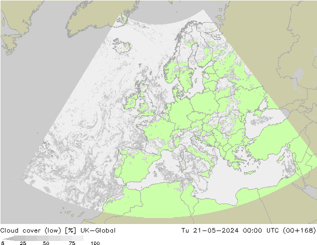 облака (низкий) UK-Global вт 21.05.2024 00 UTC