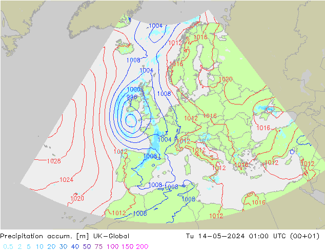 Precipitación acum. UK-Global mar 14.05.2024 01 UTC