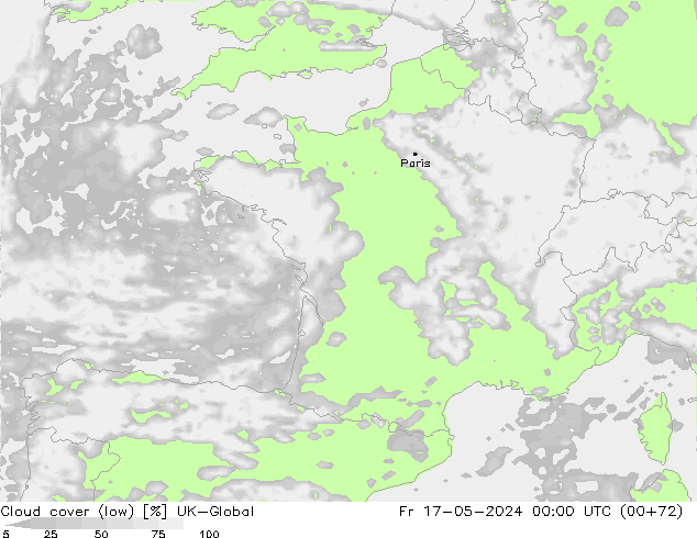Nubi basse UK-Global ven 17.05.2024 00 UTC