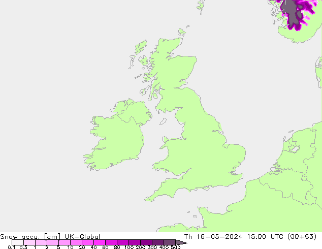 Snow accu. UK-Global jue 16.05.2024 15 UTC