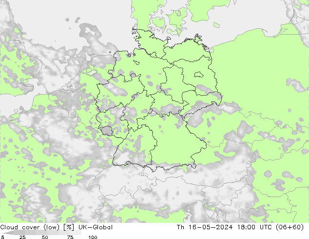 Bulutlar (düşük) UK-Global Per 16.05.2024 18 UTC