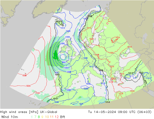 High wind areas UK-Global mar 14.05.2024 09 UTC