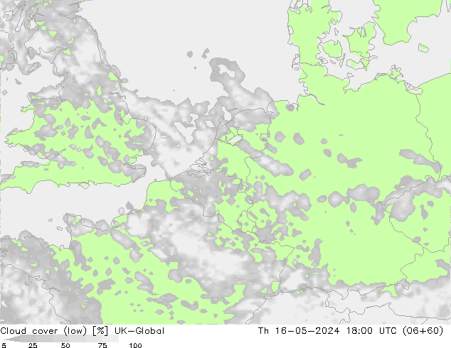 zachmurzenie (niskie) UK-Global czw. 16.05.2024 18 UTC