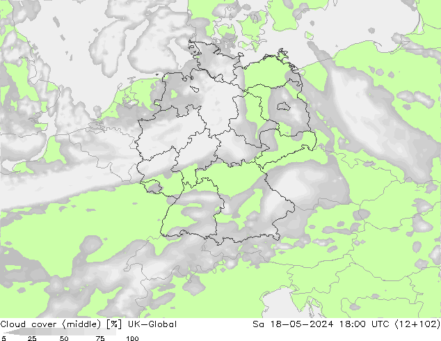 Cloud cover (middle) UK-Global Sa 18.05.2024 18 UTC