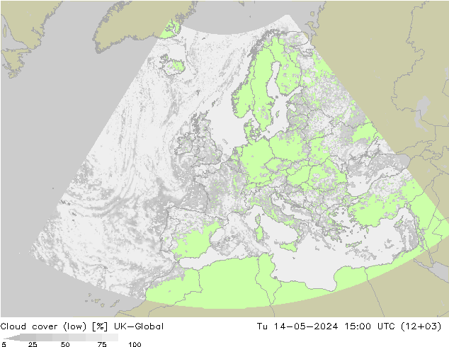 Nubes bajas UK-Global mar 14.05.2024 15 UTC