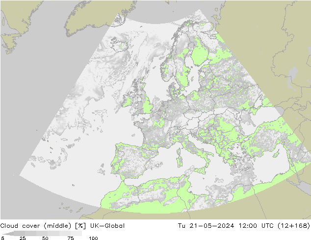 Nubes medias UK-Global mar 21.05.2024 12 UTC