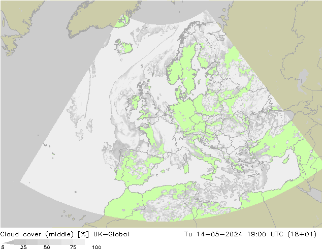 Nubes medias UK-Global mar 14.05.2024 19 UTC