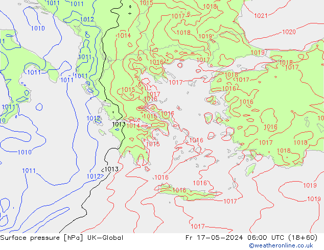 Yer basıncı UK-Global Cu 17.05.2024 06 UTC