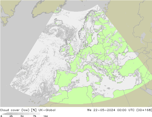 Wolken (tief) UK-Global Mi 22.05.2024 00 UTC