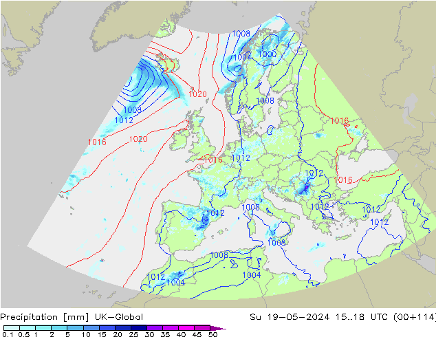 Niederschlag UK-Global So 19.05.2024 18 UTC