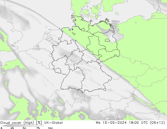 Bulutlar (yüksek) UK-Global Çar 15.05.2024 18 UTC
