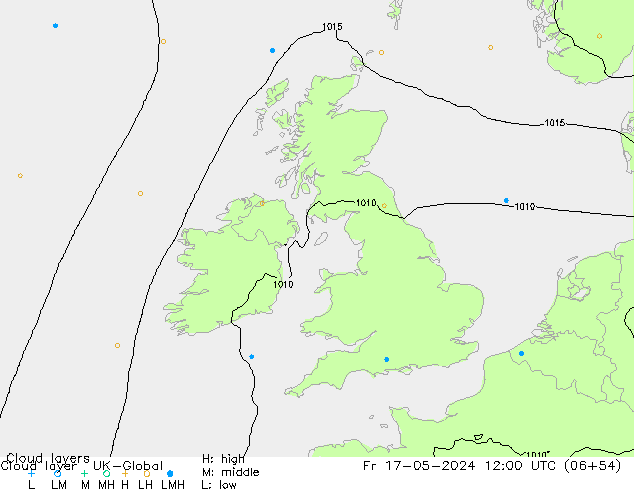 Cloud layer UK-Global Pá 17.05.2024 12 UTC