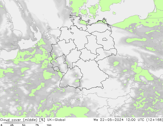 nuvens (médio) UK-Global Qua 22.05.2024 12 UTC