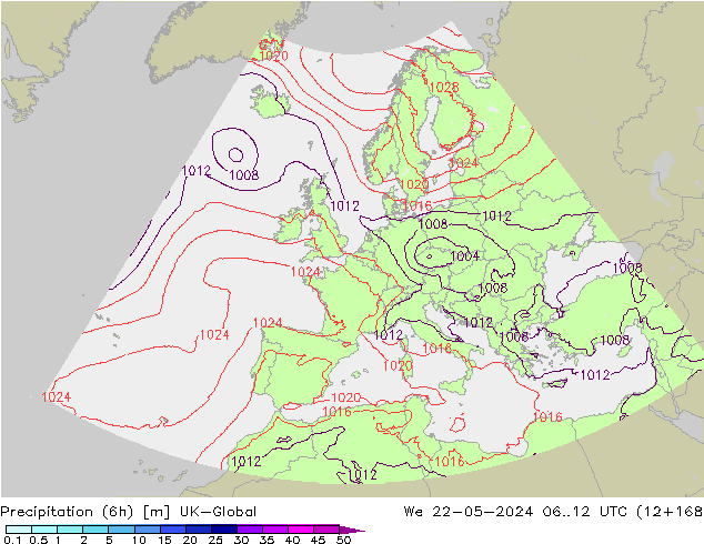 Nied. akkumuliert (6Std) UK-Global Mi 22.05.2024 12 UTC