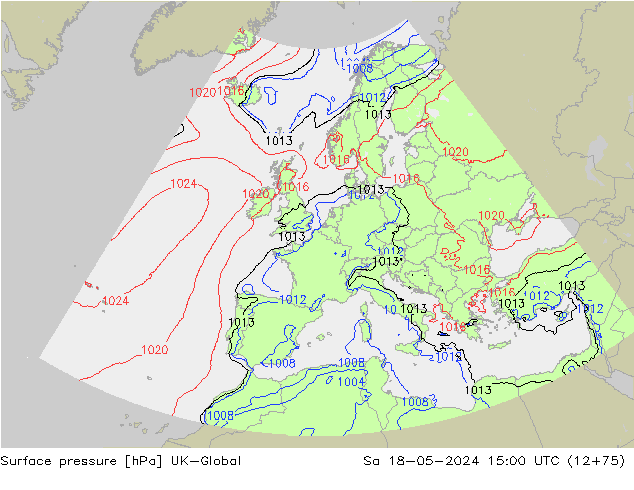 Luchtdruk (Grond) UK-Global za 18.05.2024 15 UTC