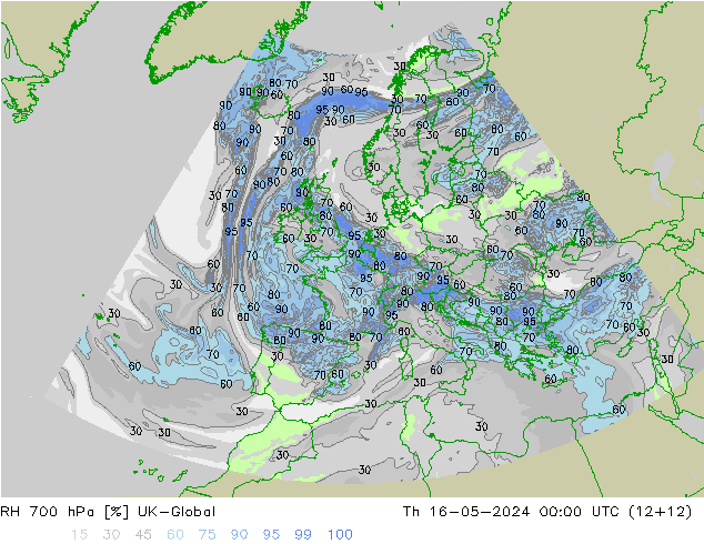 RV 700 hPa UK-Global do 16.05.2024 00 UTC