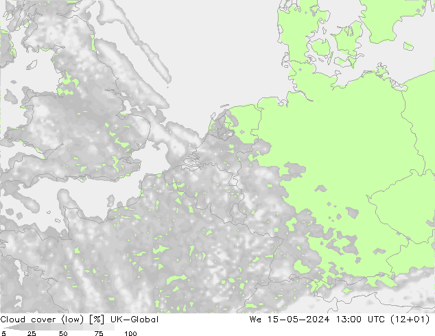 云 (低) UK-Global 星期三 15.05.2024 13 UTC