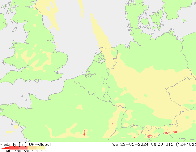 Visibilité UK-Global mer 22.05.2024 06 UTC
