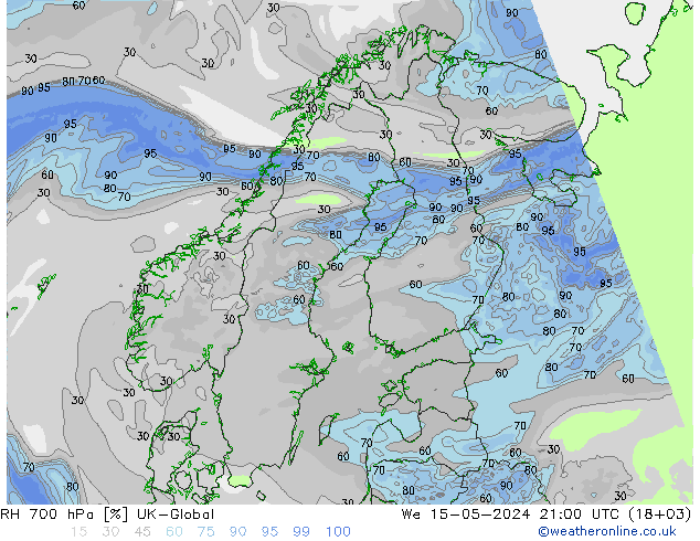 RV 700 hPa UK-Global wo 15.05.2024 21 UTC