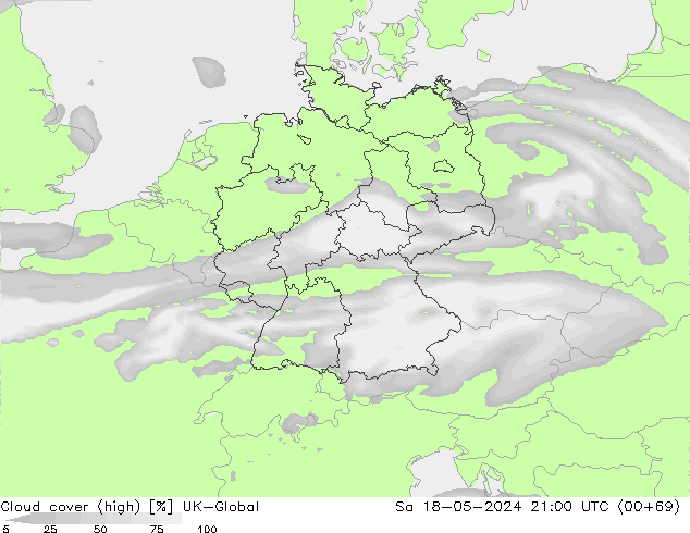 Wolken (hohe) UK-Global Sa 18.05.2024 21 UTC
