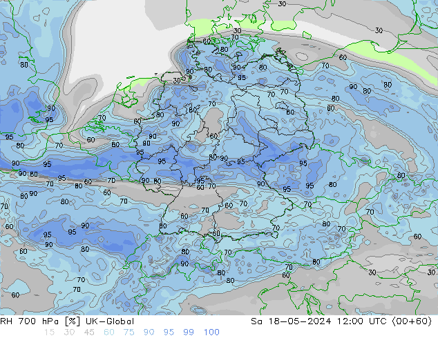 RV 700 hPa UK-Global za 18.05.2024 12 UTC