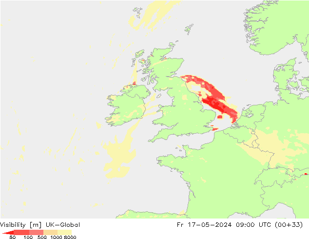 Sichtweite UK-Global Fr 17.05.2024 09 UTC