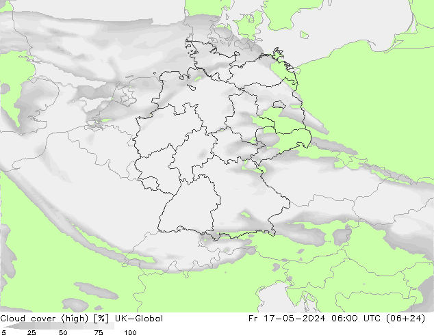 Bewolking (Hoog) UK-Global vr 17.05.2024 06 UTC