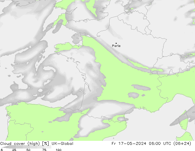 Bulutlar (yüksek) UK-Global Cu 17.05.2024 06 UTC
