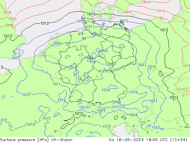 ciśnienie UK-Global so. 18.05.2024 18 UTC