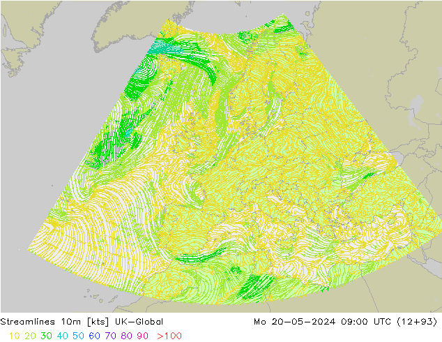 Ligne de courant 10m UK-Global lun 20.05.2024 09 UTC