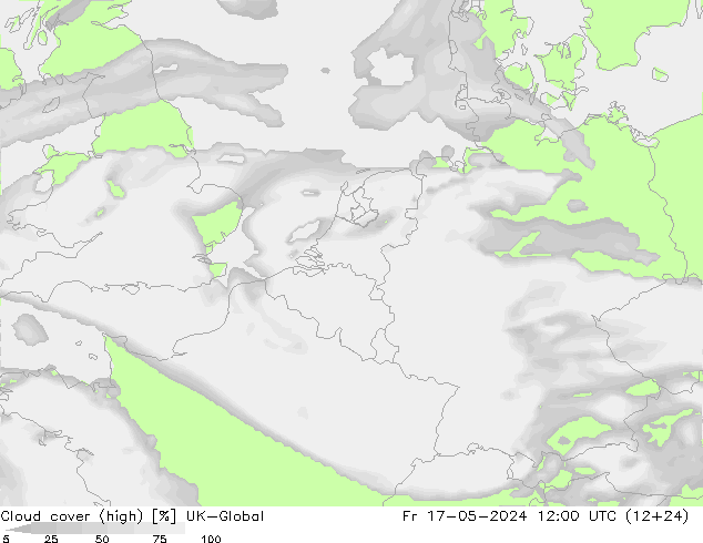 Wolken (hohe) UK-Global Fr 17.05.2024 12 UTC
