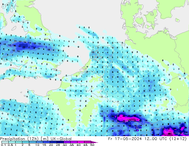 Nied. akkumuliert (12Std) UK-Global Fr 17.05.2024 00 UTC