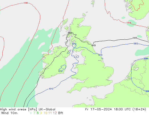 yüksek rüzgarlı alanlar UK-Global Cu 17.05.2024 18 UTC