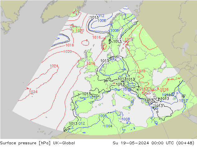Bodendruck UK-Global So 19.05.2024 00 UTC