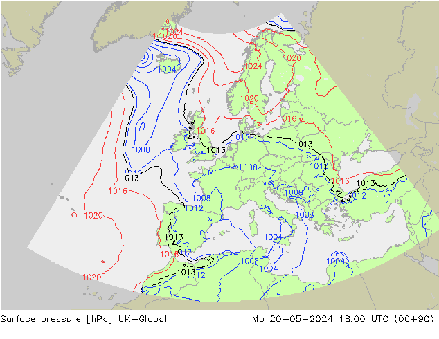 Bodendruck UK-Global Mo 20.05.2024 18 UTC