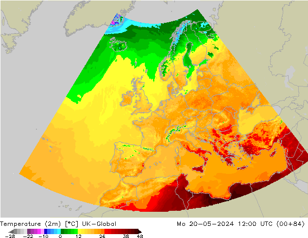 карта температуры UK-Global пн 20.05.2024 12 UTC