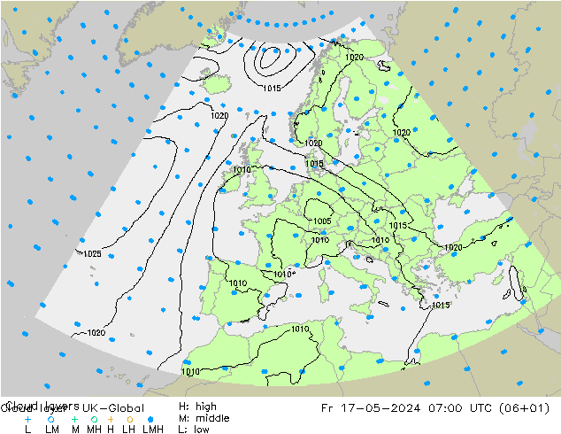 Cloud layer UK-Global Cu 17.05.2024 07 UTC
