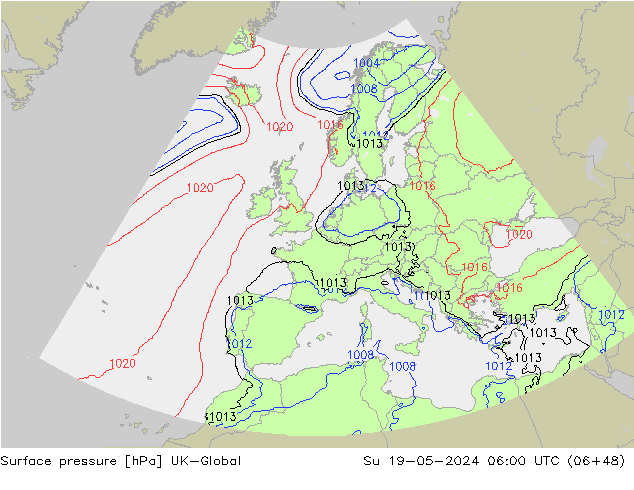 Bodendruck UK-Global So 19.05.2024 06 UTC