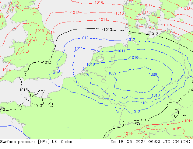 ciśnienie UK-Global so. 18.05.2024 06 UTC