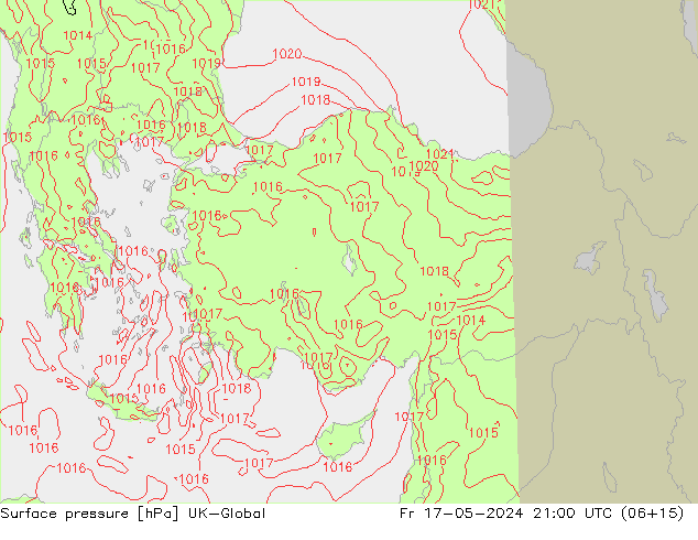Yer basıncı UK-Global Cu 17.05.2024 21 UTC