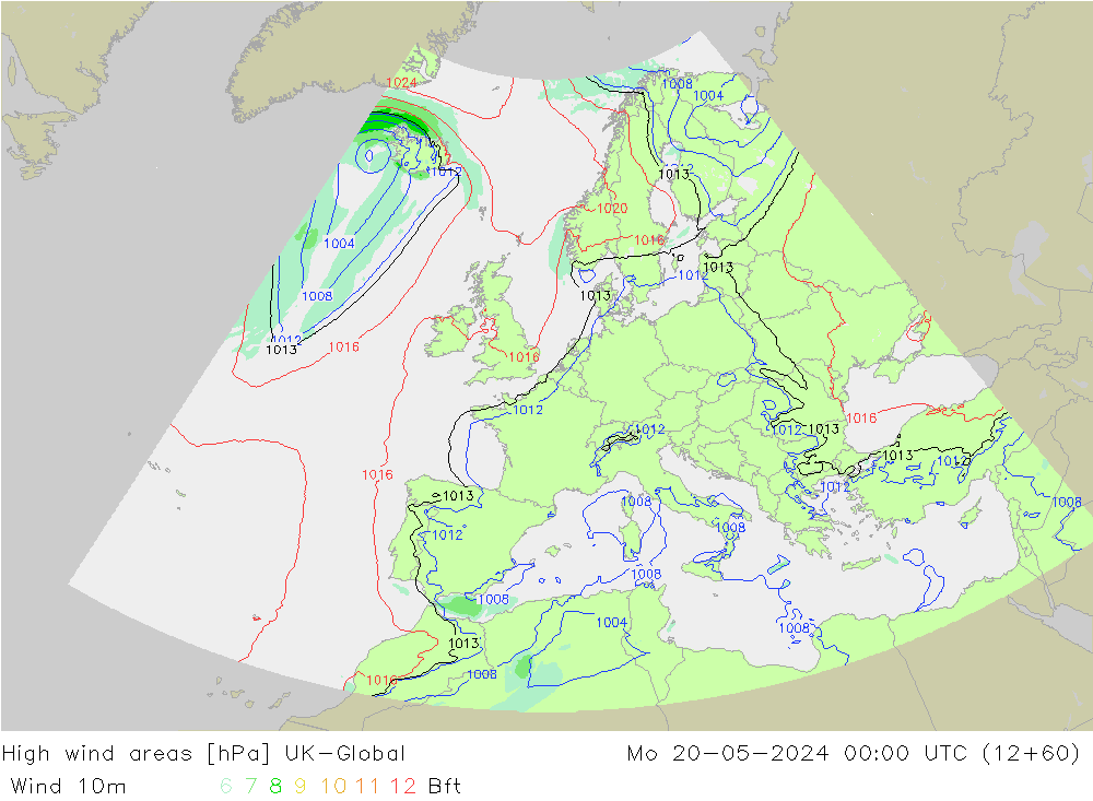 High wind areas UK-Global lun 20.05.2024 00 UTC
