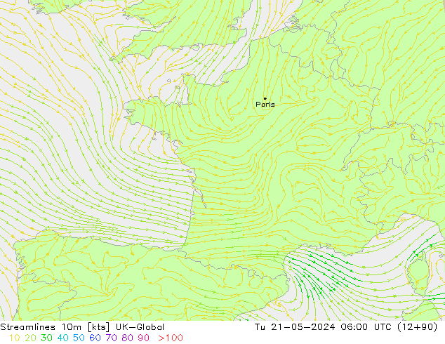 Rüzgar 10m UK-Global Sa 21.05.2024 06 UTC